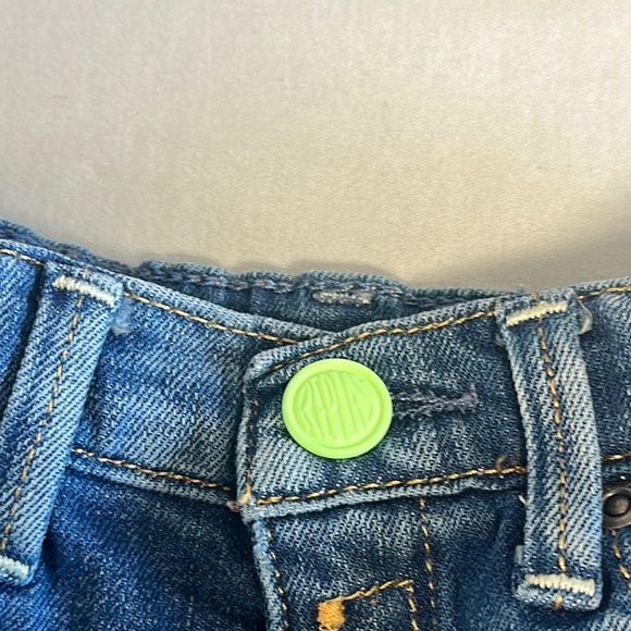 Replay Blue Distressed Cropped Jeans - Picture 5 of 8